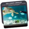 Decorative Green Turtle Platform for Reptiles and Turtles view 4