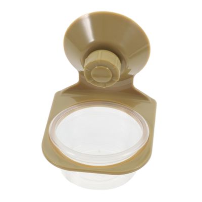DECOMELODY Suction Cup Reptile Feeding Bowl