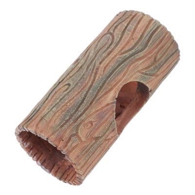 Toyvian Resin Driftwood Hide Decor for Leopard Geckos