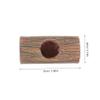Toyvian Resin Driftwood Hide Decor for Leopard Geckos view 2