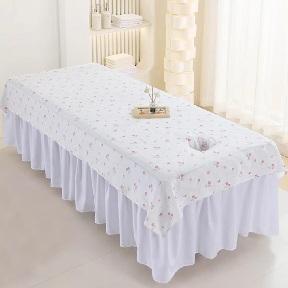 LDLCYCN B(h) 120 x 200 cm Spa Massage Table Sheet with Pattern
