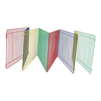 Toddmomy 8-Piece Iron-Wire Small Animal Playpen Fence