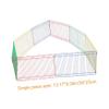 Toddmomy 8-Piece Iron-Wire Small Animal Playpen Fence view 2