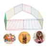 Toddmomy 8-Piece Iron-Wire Small Animal Playpen Fence view 3
