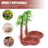 Reptile Water Bowls, Resin, for Turtles, Lizards and Snakes, 2-Piece Set view 3
