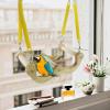 Wooden Bird Swing and Perch with Stand view 2
