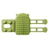 Cat Corner Grooming Brush, Self-Cleaning Silicone Brush with Adjustable Strap view 1