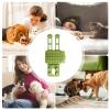 Cat Corner Grooming Brush, Self-Cleaning Silicone Brush with Adjustable Strap view 3