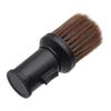 Soft-Bristle Neck Brush, ABS and Nylon Fiber, Black view 1