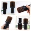 Soft-Bristle Neck Brush, ABS and Nylon Fiber, Black view 3
