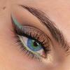 GLAMLENS Malaga Blue Colored Contact Lenses, -5.00 Diopters, Monthly Soft Hydrogel Lenses with Case, 2-Pack view 2