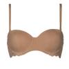 After Eden Women's Unlined Bra in Recycled Fabric and Lace, Powder, Size 80D view 3