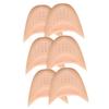 YOSADIER 6-Piece Reusable Toe Protectors, Breathable SEBS Material, for Ballet and Everyday Use, Beige view 1