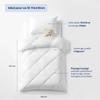 Bleu Câlin Lightweight Toddler Comforter, 100 x 135 cm, with Soft Pillow 40 x 60 cm, for 70 x 140 cm Toddler Beds view 3