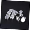 WRITWAA 20-Piece Aluminum Cosmetic Jars with Lids view 4