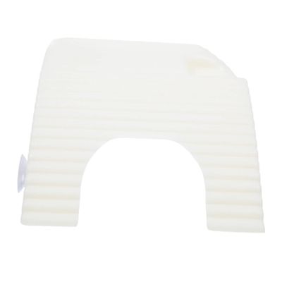 UPKOCH Beige ABS Turtle Basking Platform and Climbing Rock with Hideout