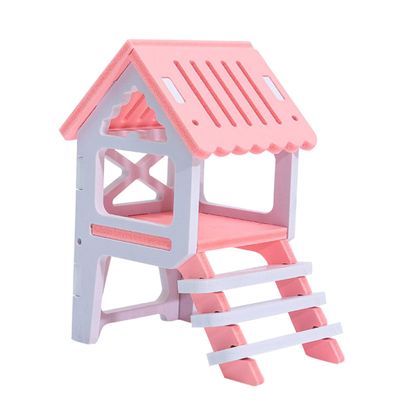 Hemobllo Wooden Hamster House