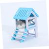 Hemobllo Wooden Hamster House view 3