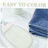 Green Rayon Exfoliating Gloves, 2-Piece Set, for Massage view 3