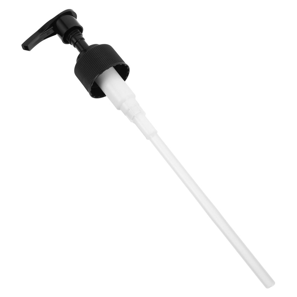 SAFIGLE Refillable Plastic Pump Bottle with Precise Press Pump, Black, for Travel and Home