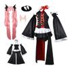 MANMICOS US Size Krul Tepes Cosplay Costume, Black Skirt, Party Outfit (Size S) view 1
