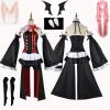 MANMICOS US Size Krul Tepes Cosplay Costume, Black Skirt, Party Outfit (Size S) view 4