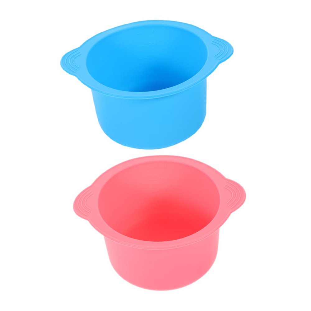 400 mL Silicone Wax Pot Liners for Hair Removal, 2-Piece Set