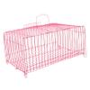BESTonZON Portable Metal Bird Cage for Parrots and Small Pets, Handheld Design for Outdoor Trips and Safe Use at Home view 1