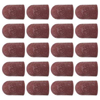 Nail Sanding Caps, 80/180 Grit, 20 Count