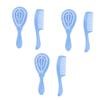 BESPORTBLE 3-Piece Kids' Shampoo and Massage Brush Set, Blue view 1