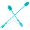 LRXIYODE Silicone Baby Bottle Brushes, 2-Pack, Long, Compact, Non-Slip Handle view 1