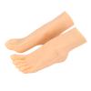 1 Pair of Silicone Foot Models with Bone Structure view 2