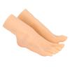 1 Pair of Silicone Foot Models with Bone Structure view 3