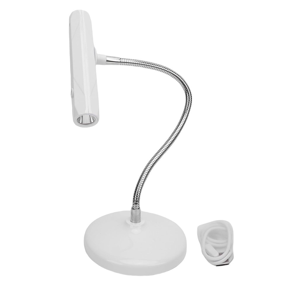 Oreilet 9W Gel Nail Lamp, Gooseneck UV LED Lamp with 60-Second Timer, Fast-Drying Nail Curing Light for Home (Pink Light)