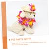 VERDANVERSE Hawaiian Dog Hat for Puppies view 4