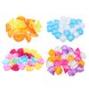 Mipcase 96-Piece Reusable Plastic Ice Cubes, Quick-Freezing Transparent Artificial Ice Cubes for Cold Drinks, Coolers, and Lunch Bags, PP Material view 1
