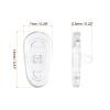 Sourcing Map 20 Pairs of 15mm Silicone Anti-Slip Nose Pads view 2