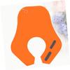 CALLARON 1-Piece Waterproof Haircut Cape, Orange view 4