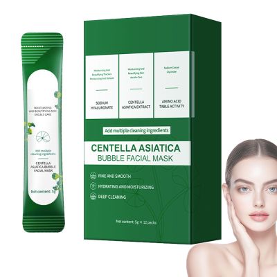Centella Foaming Facial Mask, Deep-Cleansing Bubble Mask