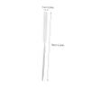Stainless Steel Mixing Stick for Nail Art, Silver Cosmetic Spatula view 2