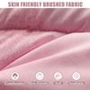 LDLCYCN Pink 60 × 190 cm (T) Spa Massage Table Mattress Pad with Face Hole view 3