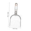 Abaodam Durable Plastic Cat Litter Scoop with Large Sifting Area view 2