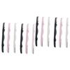 PACKOVE 12-Piece Portable Eyebrow and Facial Razor Set for Precise Trimming view 1