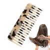 Tortoiseshell Wide-Tooth Antistatic Comb view 1