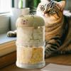 Gwtdtoad 150 mL Transparent Stackable Pet Treat Container view 4