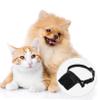 Adjustable Black Dog Muzzle for Eating and Biting view 3