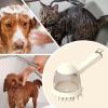 Non-Slip Pet Bath Brush with Shampoo Dispenser view 3