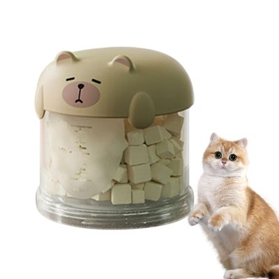 Dog Treat Container - Clear Food Jar