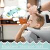 Children's Hair-Washing Seat - Foldable Adjustable Shampoo Chair with Non-Slip Feet view 2