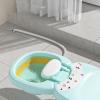 Children's Hair-Washing Seat - Foldable Adjustable Shampoo Chair with Non-Slip Feet view 3